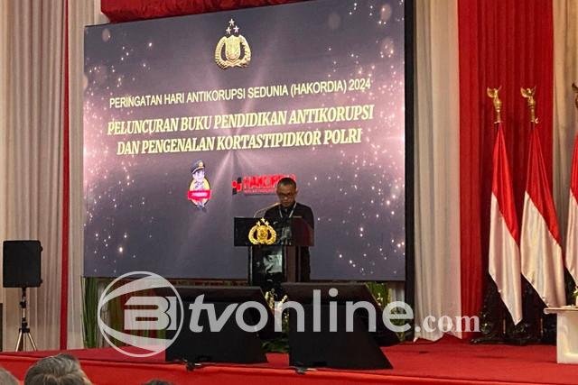 Polri Luncurkan Buku Pendidikan Antikorupsi pada Peringatan Hari Antikorupsi Sedunia 2024