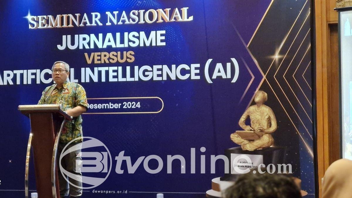 Dewan Pers Tegaskan Peran Jurnalis Tak Tergantikan Meskipun Menggunakan AI