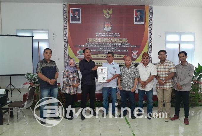 KPU Simalungun Tetapkan Hasil Pilkada Serentak 2024: Paslon Anton-Benny Raih Kemenangan