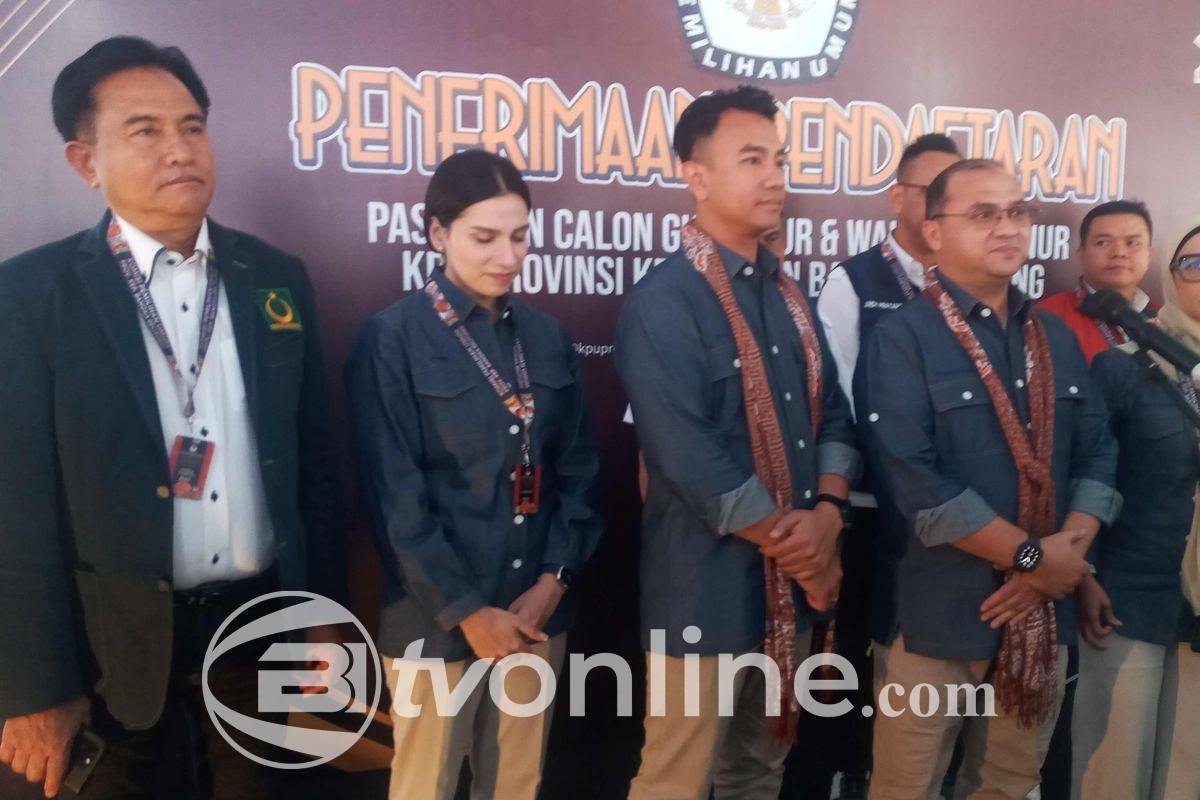 Gugat Hasil Pilgub Babel ke MK, Erzaldi-Yuri Tuduh 300 TPS Bermasalah