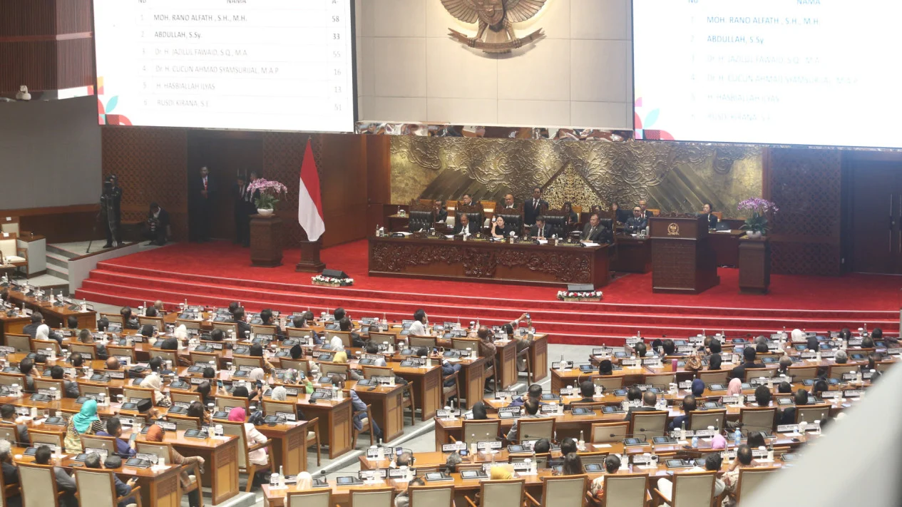 DPR RI Sahkan Lima Pimpinan KPK Periode 2024-2029