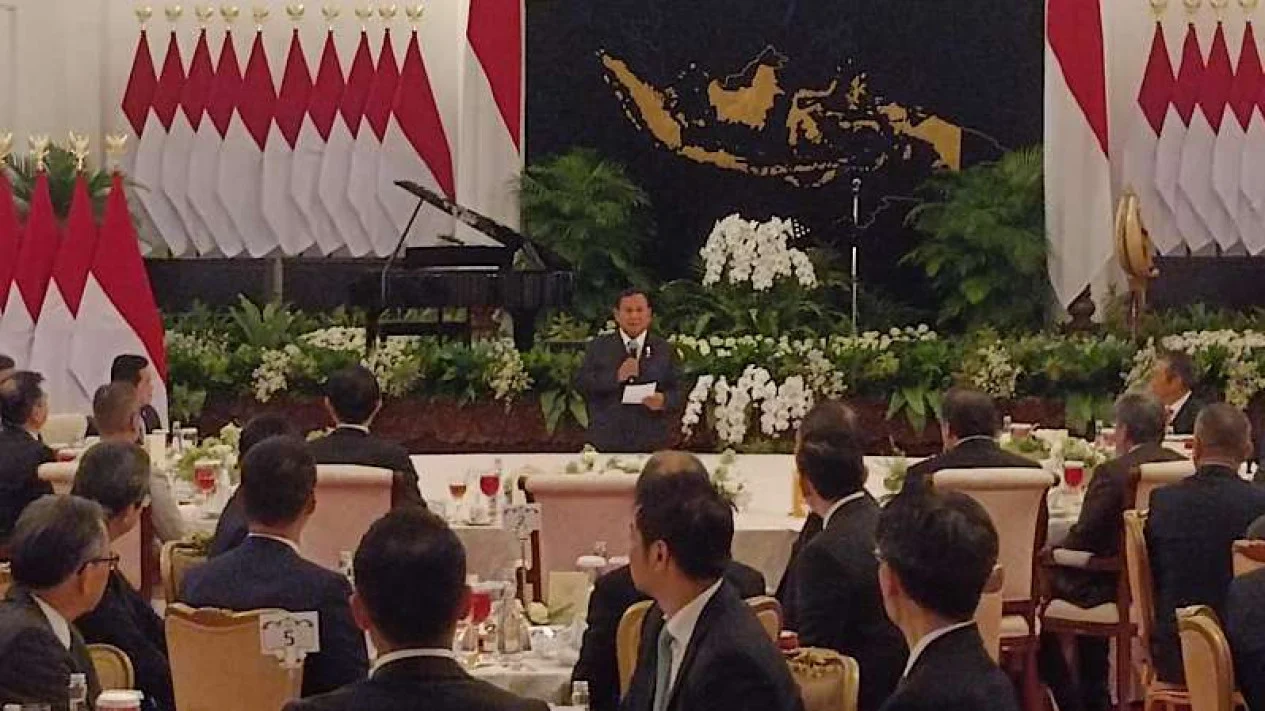 Prabowo Subianto Sambut Delegasi JAPINDA dan JJC, Tekankan Kerja Sama Ekonomi Indonesia-Jepang