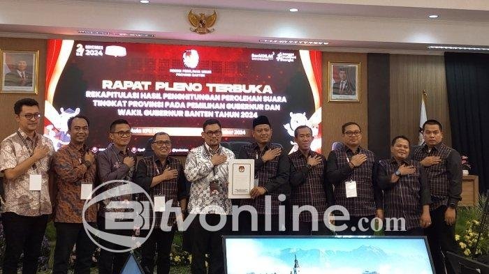 Andra Soni-Achmad Dimyati Menang Telak dalam Pilkada Banten 2024, Unggul dengan 3.1 Juta Suara