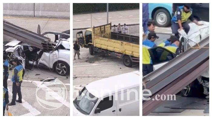 Kecelakaan Maut di Tol Depok-Antasari: Mobil XForce Tabrak Truk, Pengemudi Luka Berat