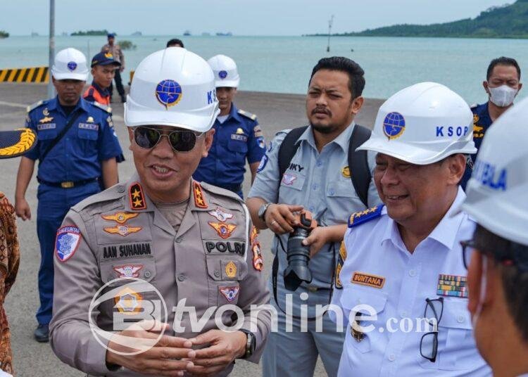 Kakorlantas Tinjau Kesiapan Pelabuhan di Lampung Jelang Libur Nataru 2024