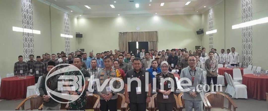 KPU Muaro Jambi Gelar Rapat Pleno Terbuka Rekapitulasi Hasil Perolehan Suara Pilkada 2024