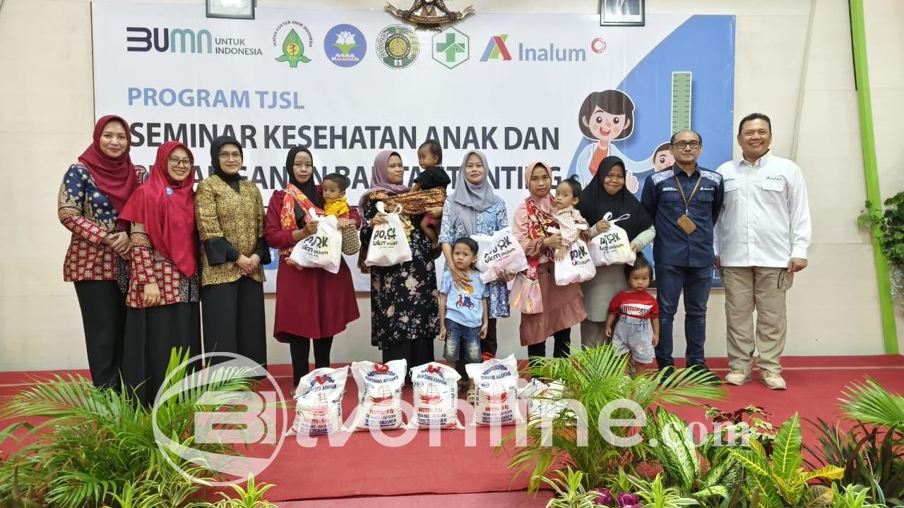 PT INALUM Gelar Seminar Kesehatan Anak dan Penanganan Balita Stunting di Kecamatan Sei Suka