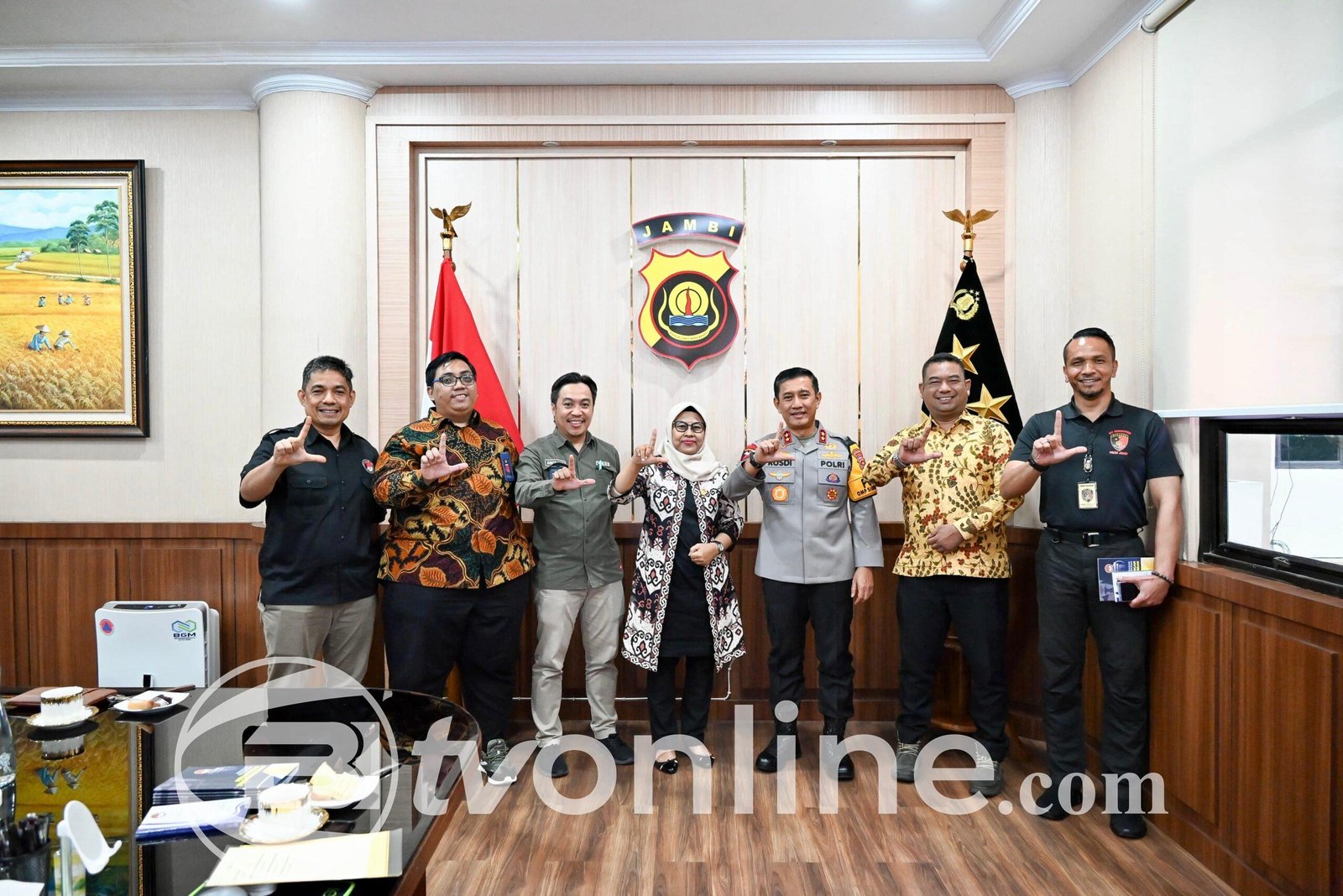 Kapolda Jambi Irjen Pol.Rusdi Hartono Terima Silaturahmi Lembaga Perlindungan Saksi dan Korban (LPSK RI)