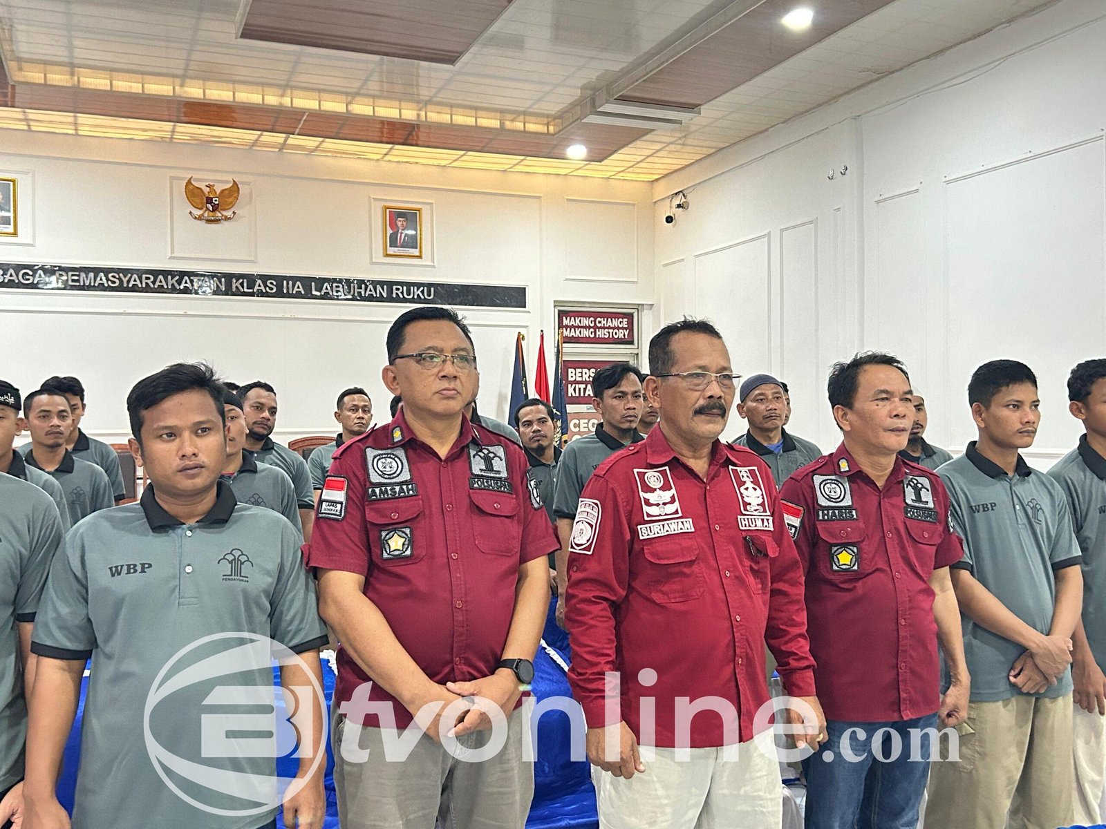 Lapas Labuhan Ruku Bersiap Sambut Program “Presiden Menyapa Warga Binaan”