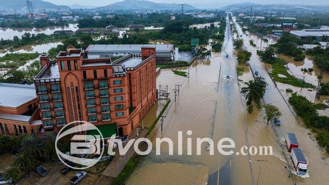 Banjir Terjang Thailand Selatan, 25 Tewas dan 660 Ribu Rumah Terdampak