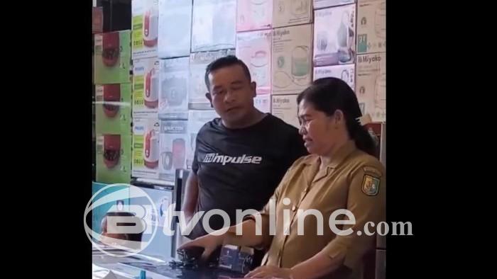 Viral Video Anggota Polisi Ancam Tembak Karyawan Toko di Tebing Tinggi
