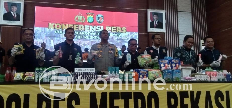 Polisi Bongkar Sindikat Pemalsuan Tanggal Kedaluwarsa?!  Pelaku Raup Keuntungan Rp600 Juta Lebih