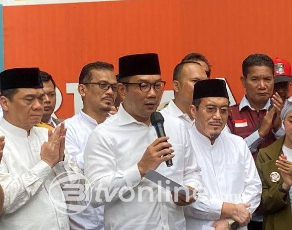 Ridwan Kamil Ucapkan Selamat atas Kemenangan Pramono Anung dan Rano Karno di Pilgub DKI