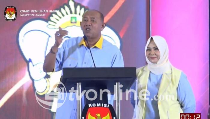 Syah Afandin-Tiorita Br Surbakti Unggul dalam Pilbup Langkat 2024, KPU Umumkan Hasil Rekapitulasi