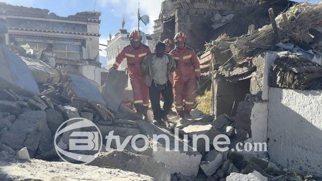 Gempa Dahsyat Tibet: 400 Orang Selamat, 126 Tewas, 3.609 Bangunan Rusak