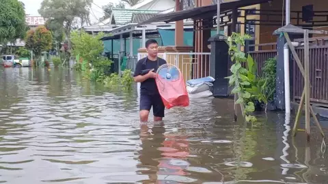 Banjir Surut, Warga Samarinda Hadapi Penyakit Akibat Terpapar Air Kotor