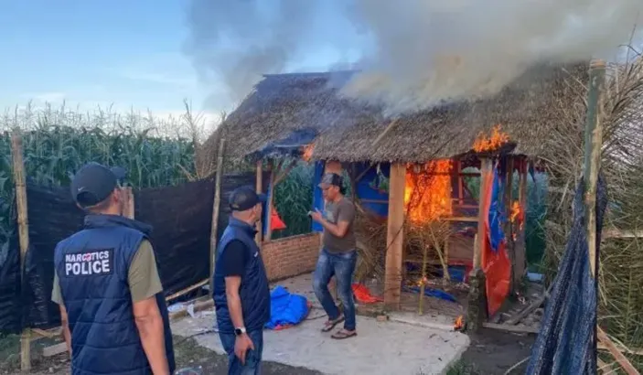 Polres Binjai Gerebek Sarang Narkoba, Tiga Pria Diamankan