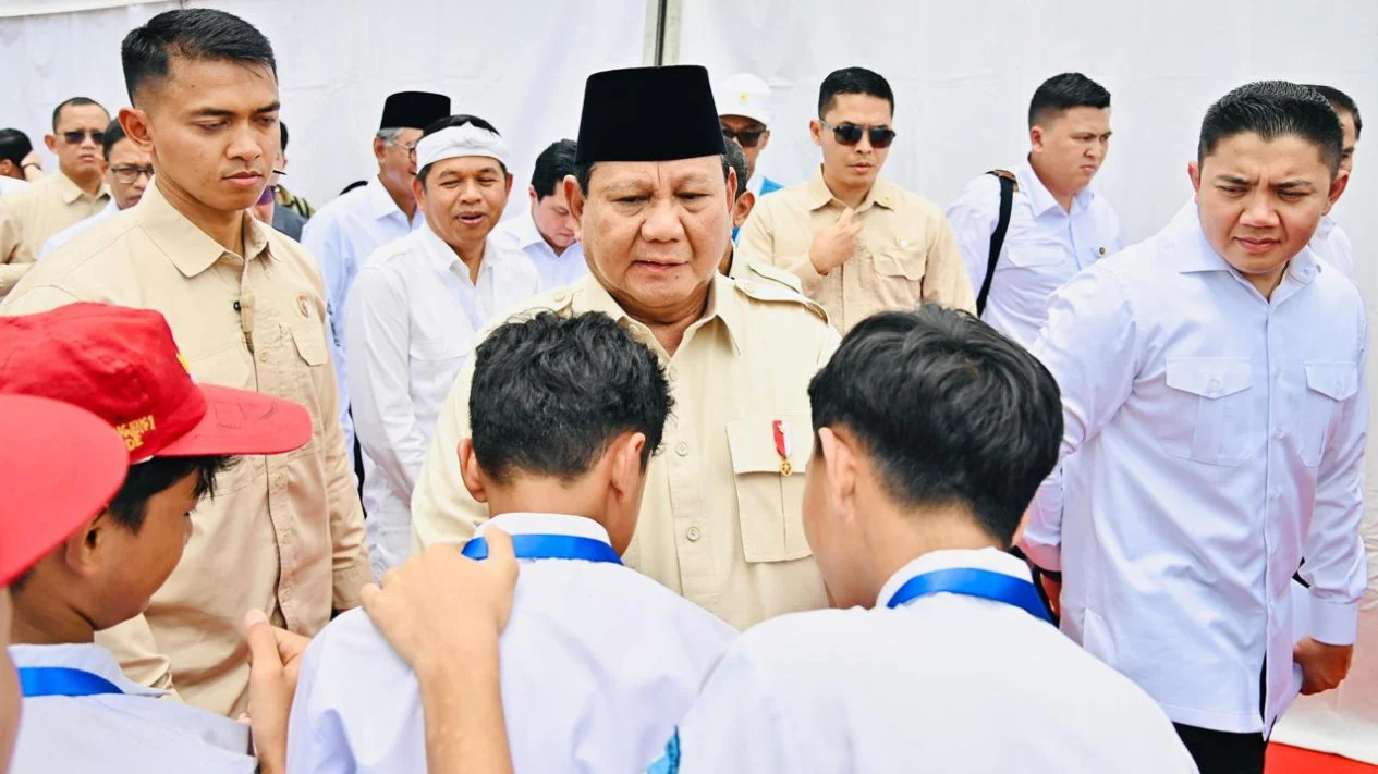 Prabowo Subianto: Tidak Perlu Ucapkan Terima Kasih atas Program Makan Bergizi Gratis