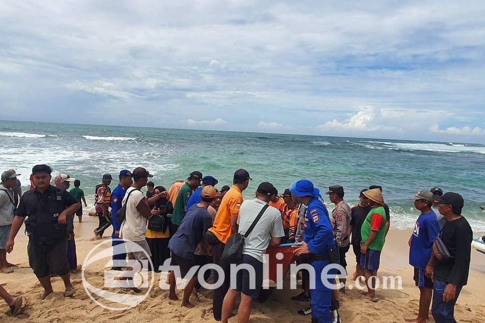 Tragedi Pantai Drini: Satu Siswa SMP Mojokerto Masih Hilang, Pencarian Dilanjutkan