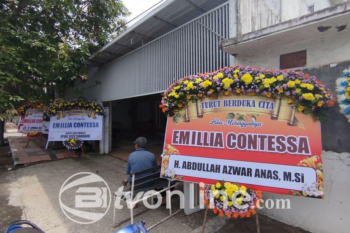 Artis Senior Emilia Contessa Wafat, Karangan Bunga Berdatangan ke Rumah Duka