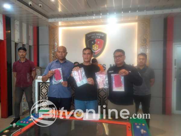 Polrestabes Medan Ungkap Praktik Perjudian Mesin Tembak Ikan di Padang Bulan