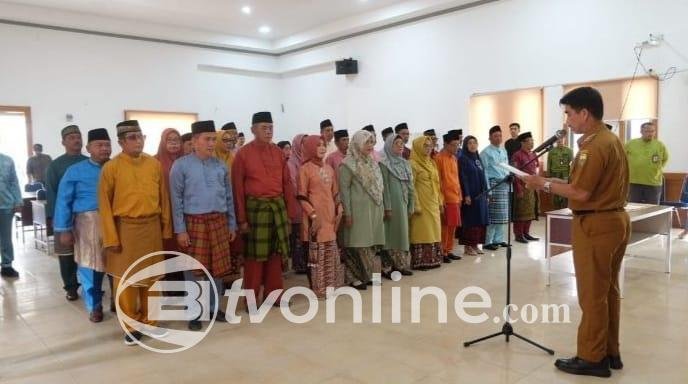 PJ Bupati Muaro Jambi Drs Raden Najmi Melantik dan Mengukuhkan Jabatan Penugasan Kepala Sekolah Dasar dan Sekolah Menengah Pertama Dilingkungan Pemerintah Kabupaten Muaro Jambi Tahun 2025
