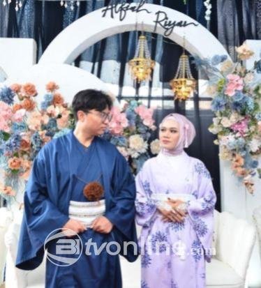 Viral! Pengantin dan Bridesmaid Tampil Menggunakan Kimono Saat Resepsi, Warganet Terpesona ”Terispirasi dari Film Naruto”
