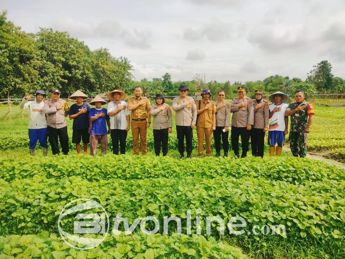 Polresta Jambi Terima Kunjungan Tim Monev Ketahanan Pangan  Itwasum Polri