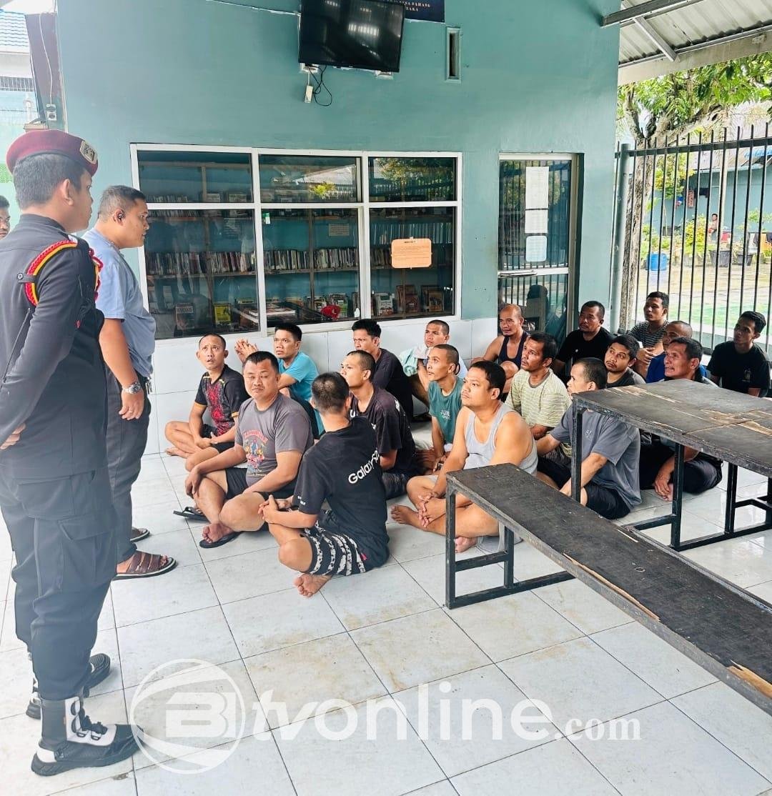 Pastikan Keamanan Kondusif, Lapas Labuhan Ruku Kembali Lakukan Razia