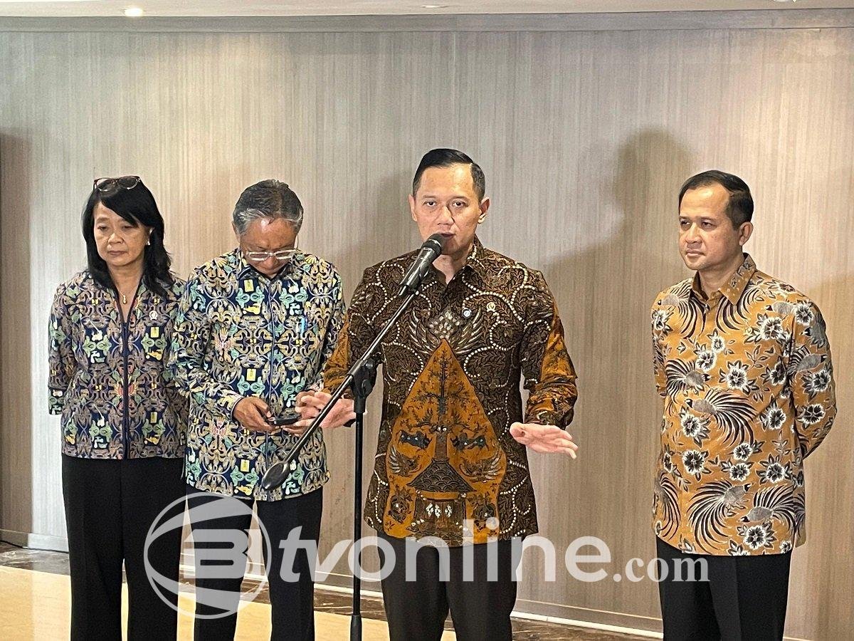 AHY Tegaskan Komitmen Realisasi Mega Proyek Giant Sea Wall