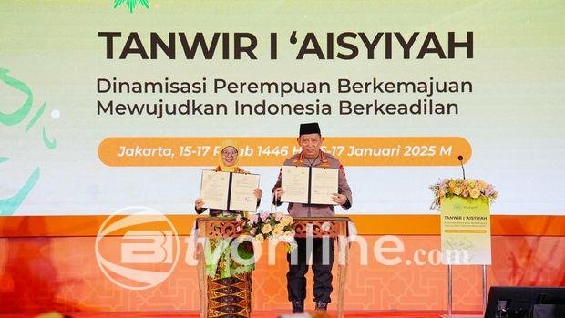 Kapolri Jenderal Listyo Sigit Prabowo Hadiri Tanwir I Aisyiyah, Tegaskan Komitmen Kawal Isu Perempuan