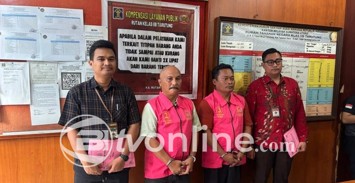 Kejari Tapanuli Utara Tahan Dua Tersangka Kasus Korupsi Pengadaan ISP, Kerugian Negara Capai Rp 2,8 Miliar