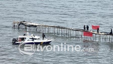 Kementerian Kelautan dan Perikanan Hentikan Aktivitas Pemagaran Laut di Tangerang