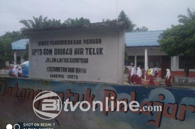 Dua Pria Diamankan Polsek Air Batu Usai Curi Pagar Sekolah di Kisaran