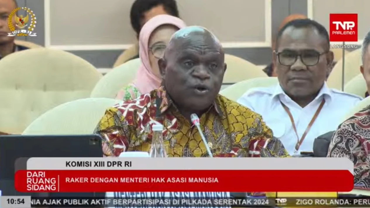 Menteri HAM Natalius Pigai Soroti Maraknya Kasus Penembakan, Minta Evaluasi Total Penggunaan Senjata