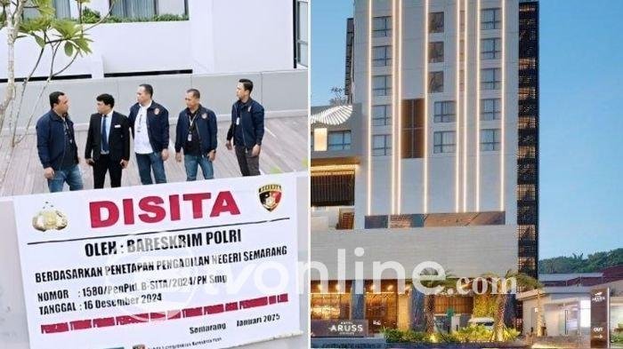 Polri Sita Hotel Aruss Semarang Terkait Dugaan Pencucian Uang Judi Online Tapi Maih Beroperasi?