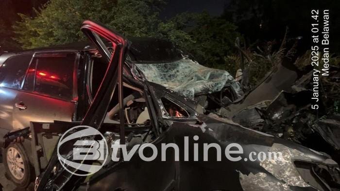 Wakapolres Belawan Kompol Iwan Kurnianto Tewas Usai Mobil Terseret 8 Kilometer di Tol Belmera
