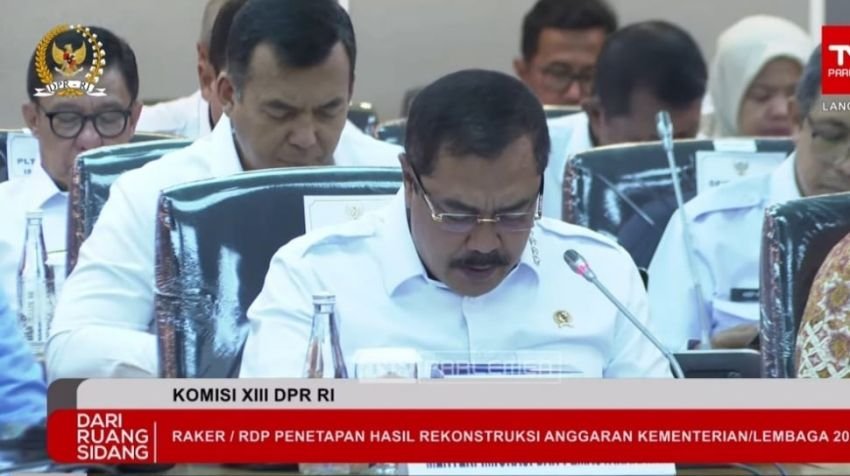 Menteri Imigrasi dan Pemasyarakatan Agus Andrianto Ungkapkan Efisiensi Anggaran Sesuai Instruksi Presiden