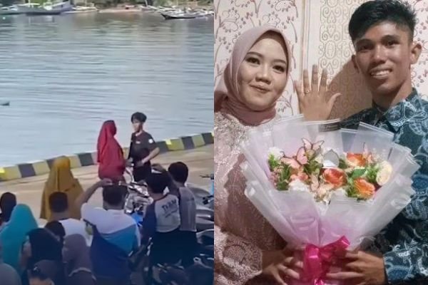 Viral! Tangisan di Pelabuhan Bawa Berkah Menuju Pernikahan Bahagia?