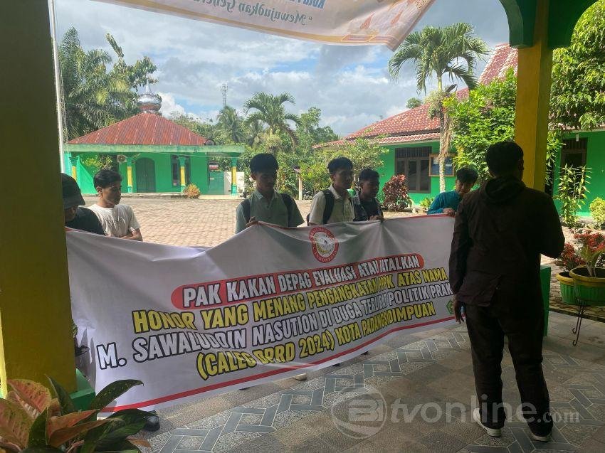 GMTI Padangsidimpuan Demo Kemenag, Desak Batalkan Kelulusan Honorer Diduga Terlibat Politik Praktis
