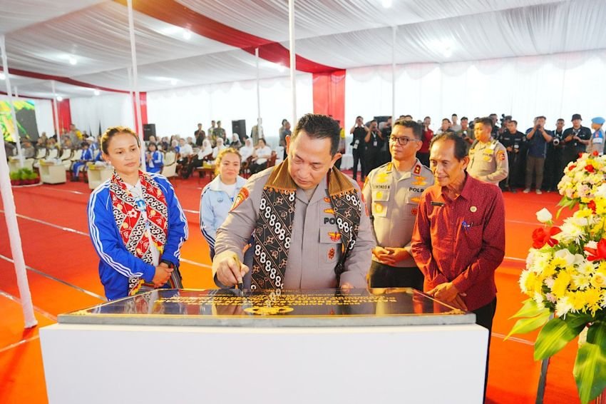 Kapolri Resmikan Pembangunan Infrastruktur dan Saluran Irigasi untuk Peningkatan Produktivitas Pertanian di Kulon Progo