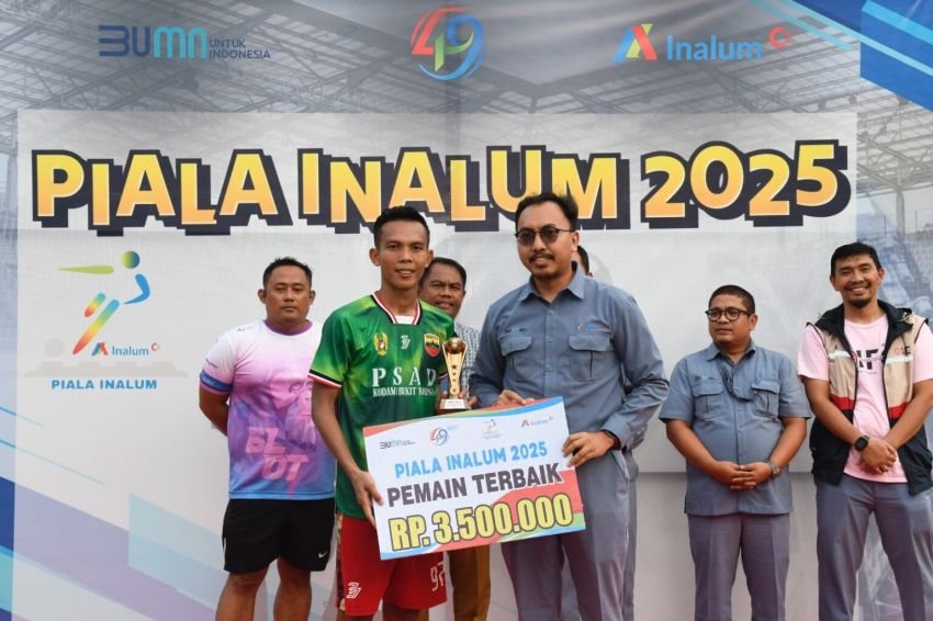 PSAD Kodam I/BB Juara Piala Inalum 2025, PS Pemkab Sergei Menjadi Runner-Up