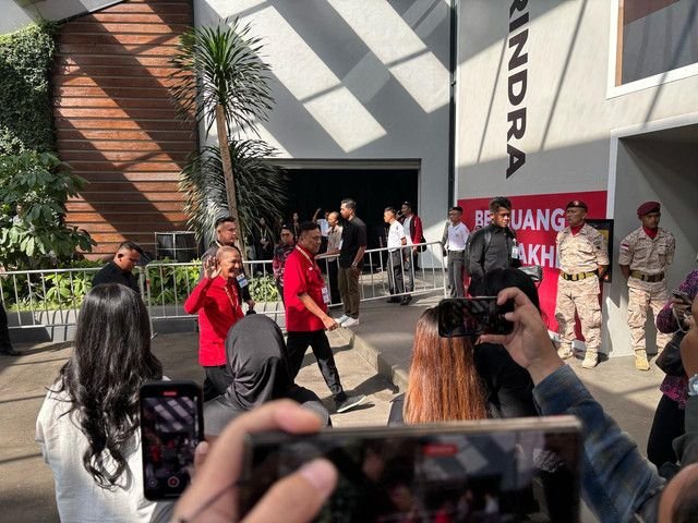 PDIP Hadiri Perayaan HUT ke-17 Partai Gerindra di SICC Bogor