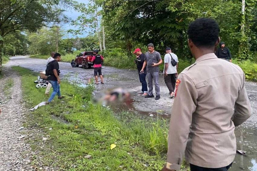 Polres Yahukimo dan Satgas Damai Kartenz Selidiki Kasus Pembunuhan La Jahari
