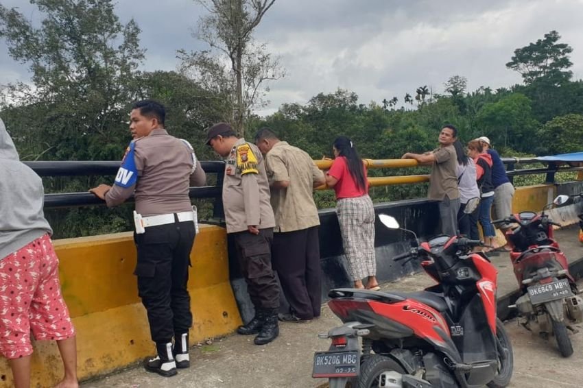 Kepala Desa Liang Pematang Deli Serdang Hilang Misterius, Tim Gabungan Terus Cari di Sungai Lau Luhung