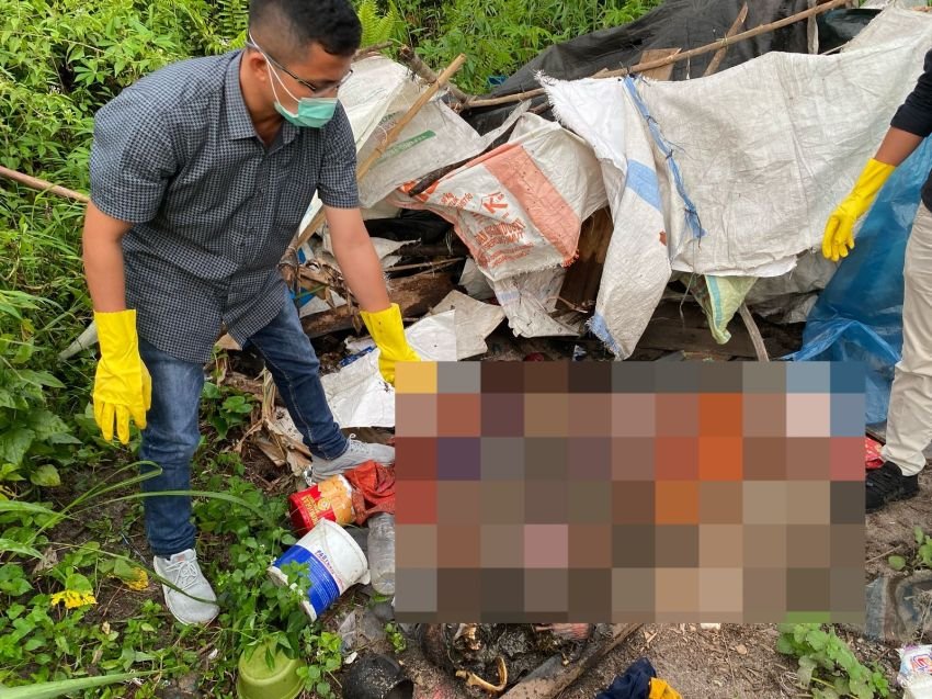Penemuan Mayat Membusuk di Desa Lumban Garaga, Korban Diketahui Tinggal Sebatang Kara