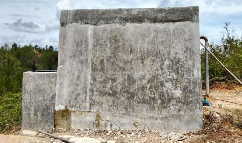 Proyek SPAM Didesa Tapian Nauli 2  TA.2024 Diduga Tak Sesuai Spesifikasi, Masyarakat Desak Aparat Hukum Bertindak