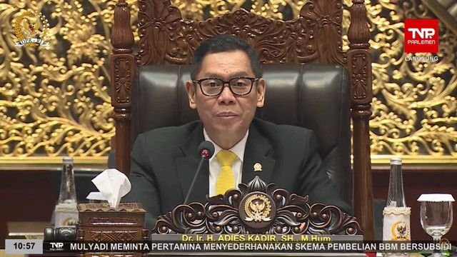 Wakil Ketua DPR Adies Kadir Bahas Revisi UU TNI, Termasuk Usulan Prajurit Boleh Berbisnis