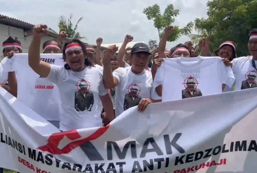 Aksi Long March Warga Desa Kohod: Minta Bareskrim Tangkap Kades Arsin Terkait Kasus Pagar Laut Tangerang
