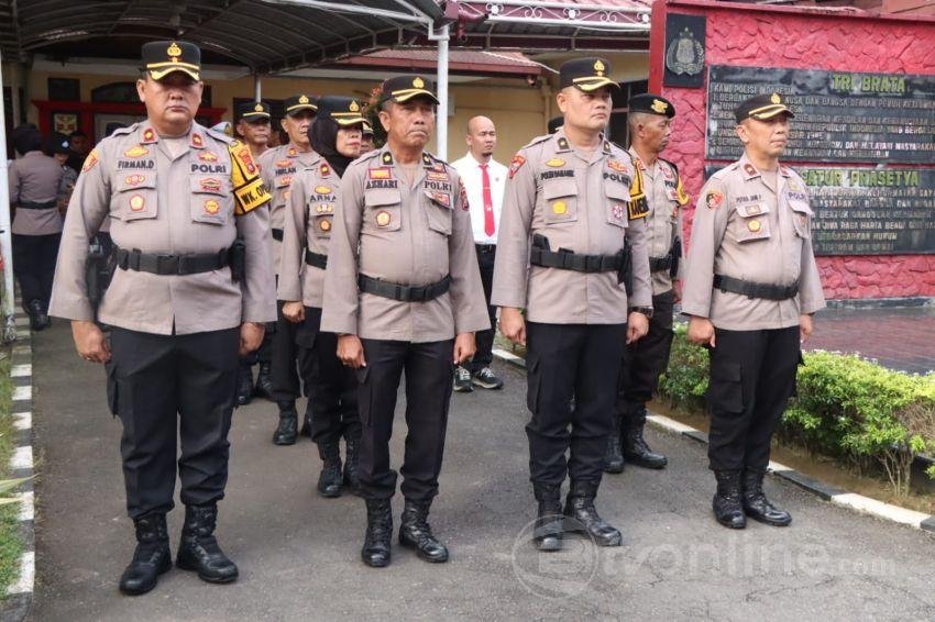 Sejumlah Jabatan Pejabat Utama Polres Binjai Diserahterimakan